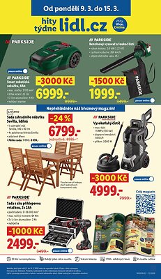 akční leták Lidl 12.3.2026-15.3.2026
