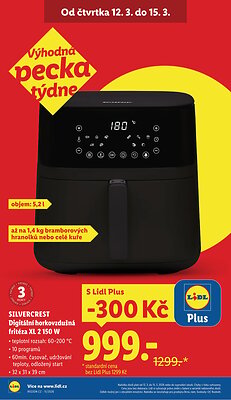 akční leták Lidl 12.3.2026-15.3.2026