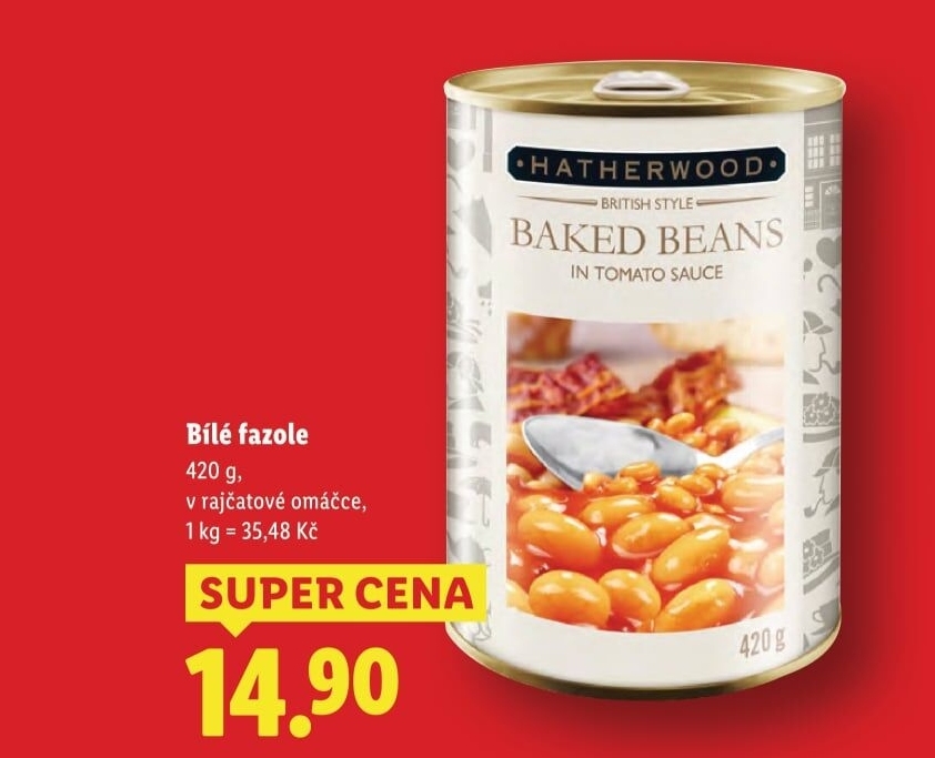 Fazole v rajčatové omáčce Hatherwood