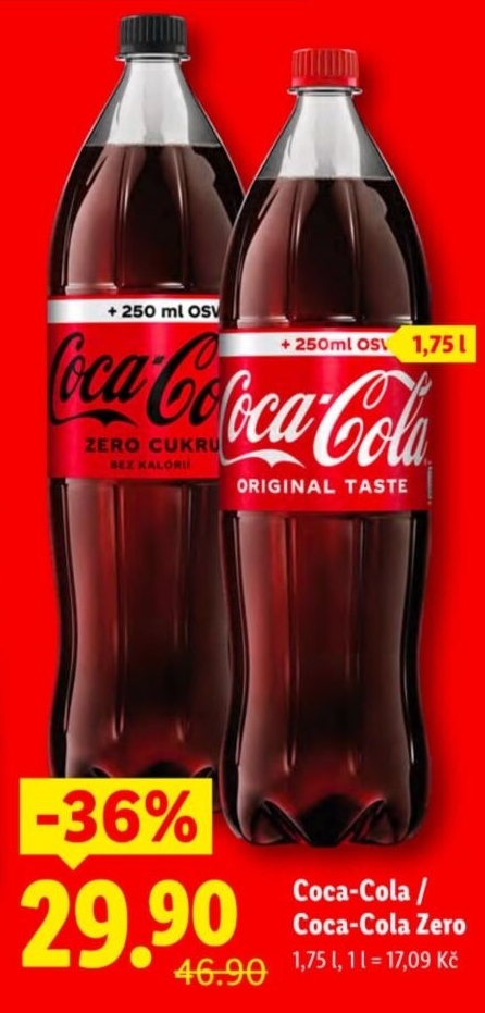 Limonáda Coca Cola