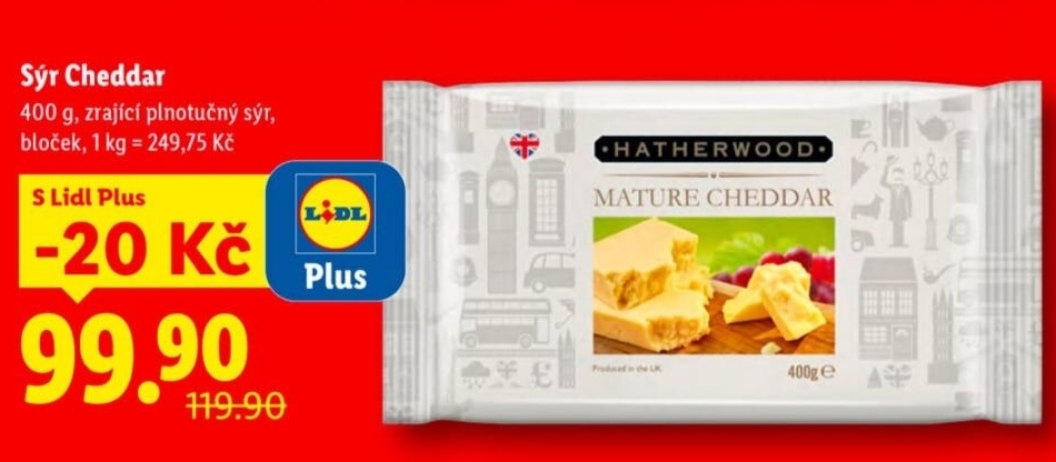 Sýr Cheddar Hatherwood