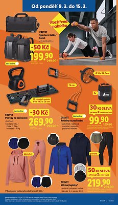 akční leták Lidl 9.3.2026-15.3.2026