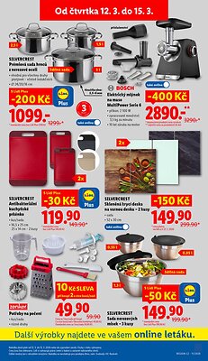 akční leták Lidl 9.3.2026-15.3.2026