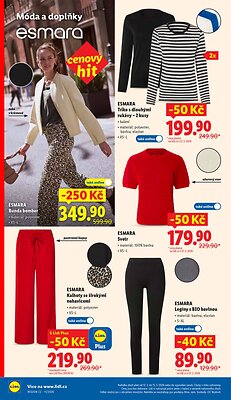 akční leták Lidl 9.3.2026-15.3.2026