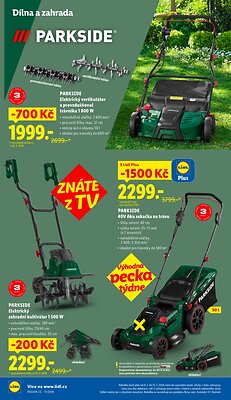 akční leták Lidl 9.3.2026-15.3.2026