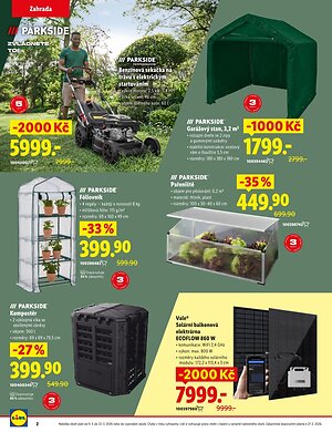 akční leták Lidl 9.3.2026-22.3.2026