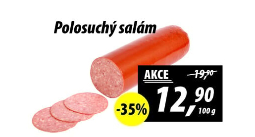 Polosuchý salám