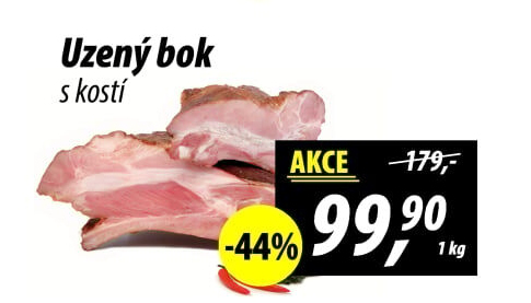Uzený bok s kostí