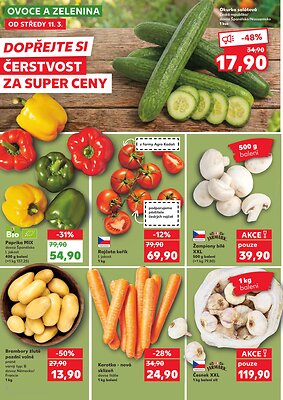 akční leták Kaufland 11.3.2026-17.3.2026