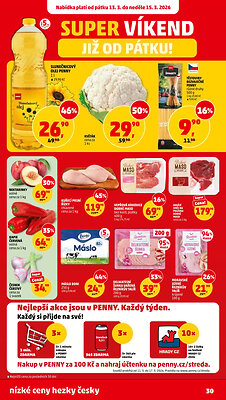 akční leták Penny Market 11.3.2026-17.3.2026