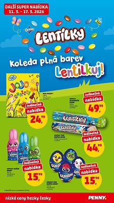 akční leták Penny Market 11.3.2026-17.3.2026