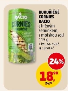 Chlebíčky Cornies Racio