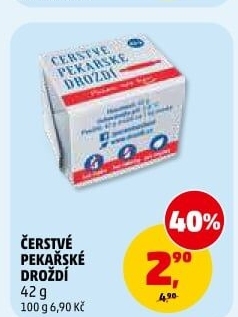 Droždí čerstvé