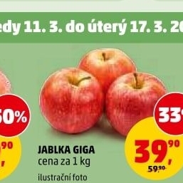 Jablka Giga