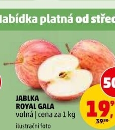 Jablka Royal Gala