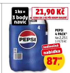 Limonáda Pepsi