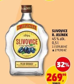 Pálenka Slivovice Rudolf Jelínek