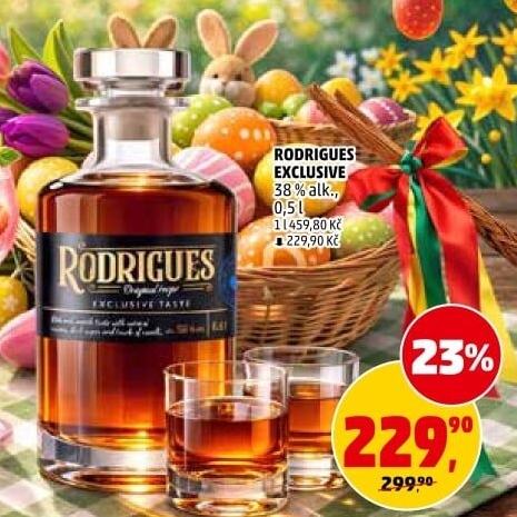 Rum Rodrigues Exclusive Královská palírna