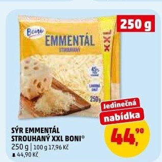Sýr Ementál strouhaný Boni