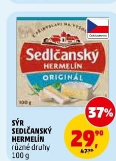Sýr Hermelín Sedlčanský