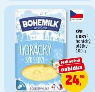 Sýr Horácký 30% Bohemilk Opočno