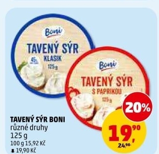 Sýr tavený Boni