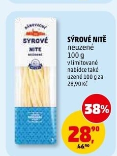 Sýrové nitě Bánovecké Milsy
