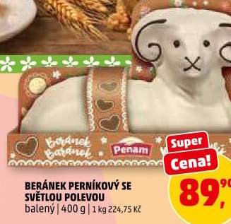 Velikonoční beránek perníkový Penam