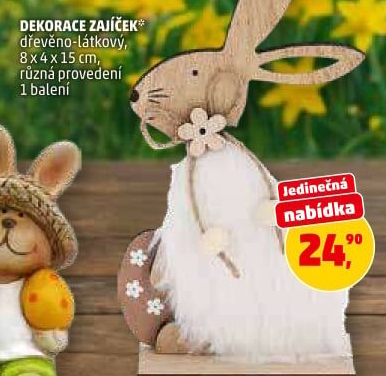 Velikonoční dřevěné dekorace
