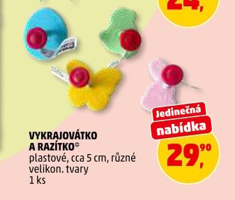 Vykrajovátka s razítkem