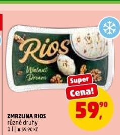 Zmrzlina ve vaničce Rios
