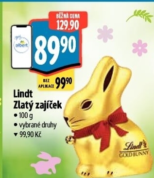 Čokoládový zajíc Lindt
