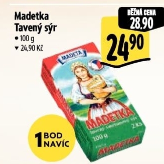 Sýr tavený smetanový Madetka