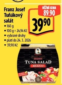 Tuňákový salát Exclusive Franz Josef Kaiser