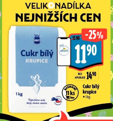 Cukr krupice TTD