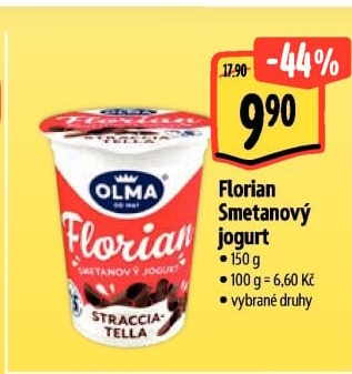 Jogurt smetanový Florian Olma