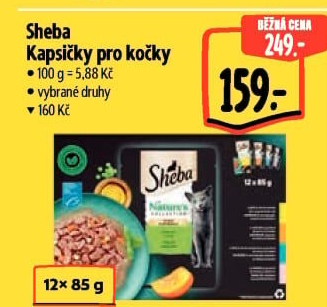 Kapsičky pro kočky Sheba
