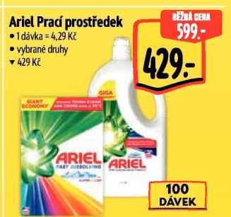Prací prostředky Ariel