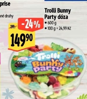 Želé bonbony Trolli