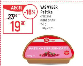 Paštiky Váš výběr