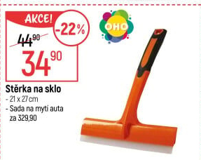 Stěrka na okna OHO