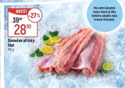 Sumeček africký filety