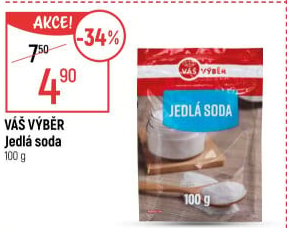 Jedlá soda Váš Výběr