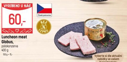 Luncheon meat Globus