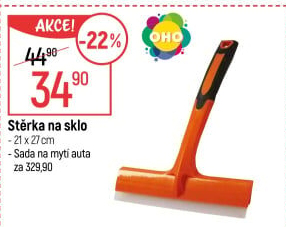 Stěrka na okna OHO