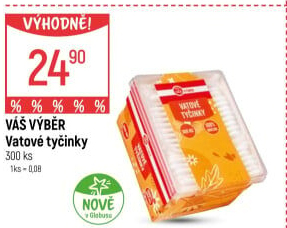 Vatové tyčinky Váš Výběr