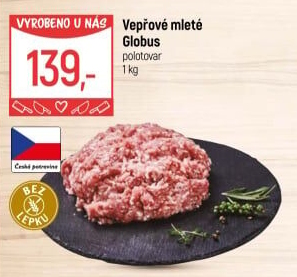 Vepřové mleté maso Globus