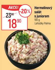 Hermelínový salát s juniorem