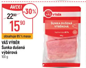 Šunka výběrová dušená Váš Výběr