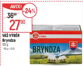 Sýr Bryndza Váš Výběr
